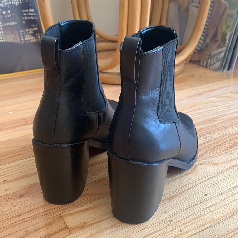 Design Lab Square Toed Heeled Boots - Picture 2 of 5